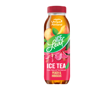 ICE LEAF TEA PEACH & HIBISCUS 400ML